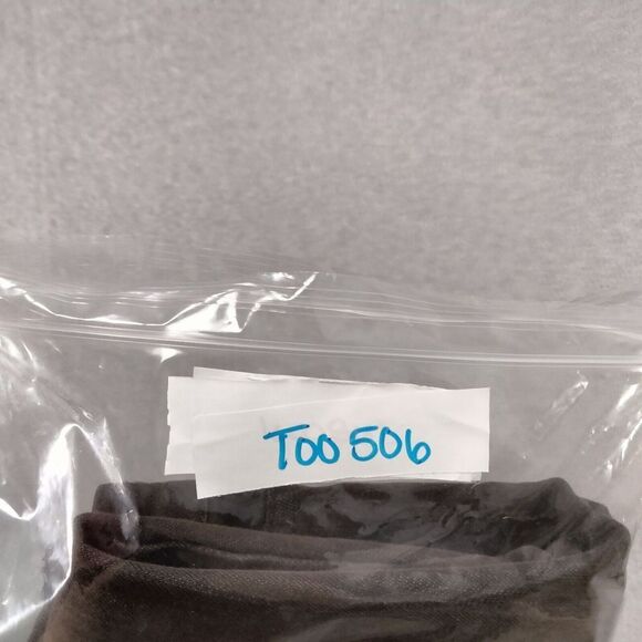 Chico Platinum Denim Capris Womens Size 1 Brown Stretch Side Slit Solid Casual - Picture 11 of 11